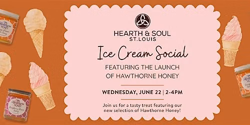 Ice Cream Social with Hawthorne Honey