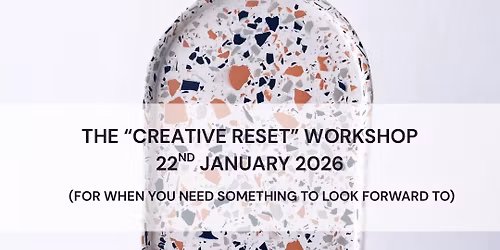 Creative Reset Terrazzo Workshop