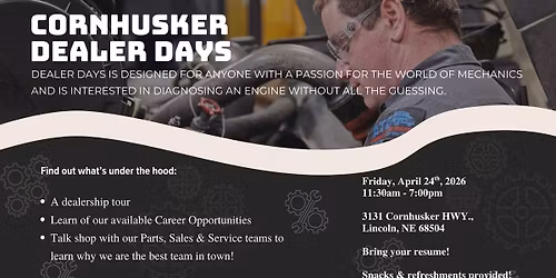 Cornhusker International Dealer Days