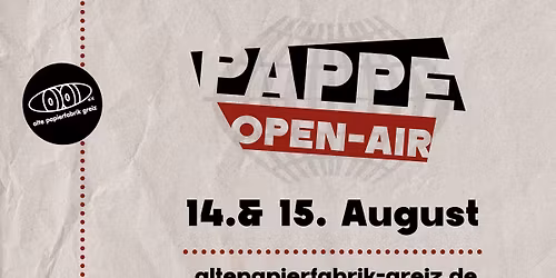Pappe OpenAir 2026