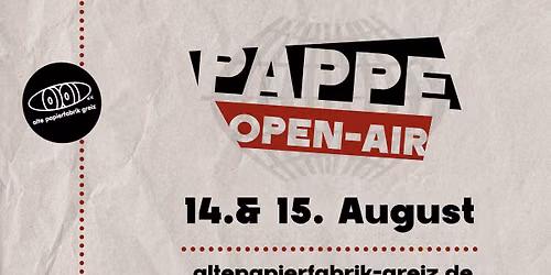 Pappe OpenAir 2026