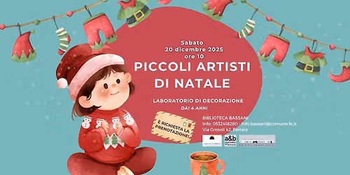 Piccoli artisti del Natale \u2013 laboratorio di decorazioni