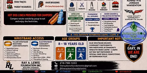 Ray A. Lewis Back To School Basketball Summer Camp