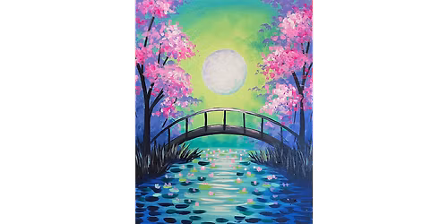 Moonlit Waterlilies - Paint and Sip in Norfolk | Classpop!\u2122