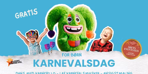 Karnevalsdag for b\u00f8rn