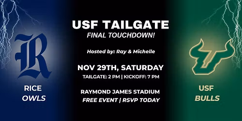 USF Tailgate: Final Touchdown vs Rice Owls
