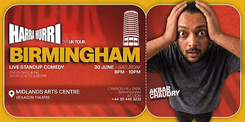 Harra Hurri in Birmingham!