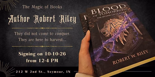 Robert Riley Author Signing