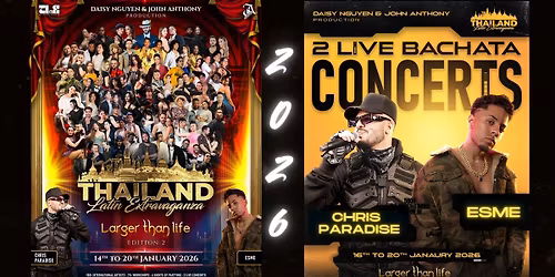 Thailand Latin Extravaganza 2026 (Bangkok, January 14 - 20, 2026)