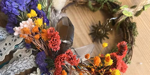Lita - Summer Solstice Flower Crown or Flower Garland Workshop