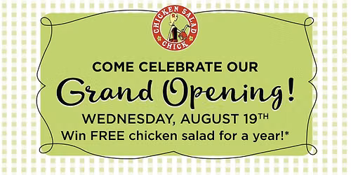 Our Grand Opening Celebration!