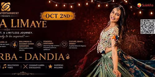 Biggest Garba Dandia Festival in Ohio Kavya Limaye in Cincinnati