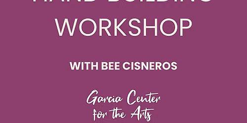 Hand building a plate with Bee Cisneros