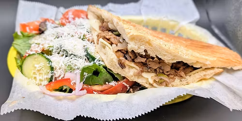 Philly & Fries or Greek Salad = $8.99!