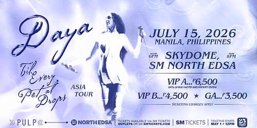 DAYA 'Til Every Petal Drops Asia Tour' in Manila