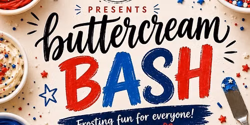Buttercream Bash!  Frosted 4th of July!