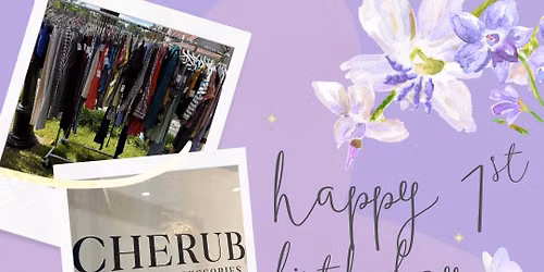 1 YR BD Bash Pop-Up @Cherub
