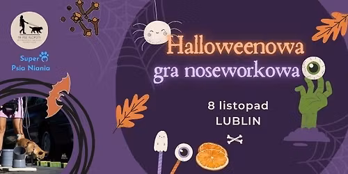 Halloweenowa gra noseworkowa
