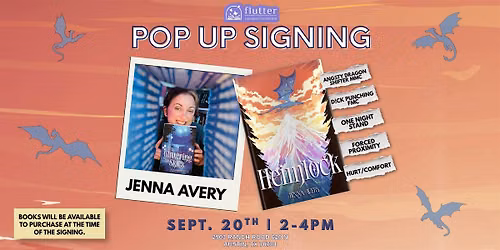 Pop-Up Signing with Jenna Avery