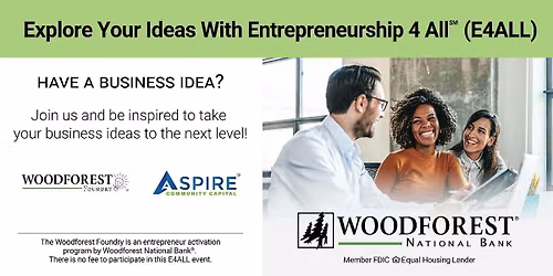Explore Your Ideas with Entrepreneurship 4 All (E4ALL) - Charlotte, NC