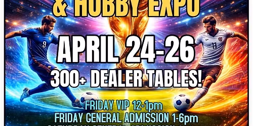Raleigh Sports Card, TCG, Pokemon, One Piece, & Hobby Expo **3 Day Event**