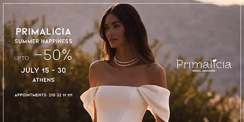 Primalicia Summer Happiness upto -50% | Athens
