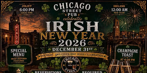 Irish New Year at Chicago Street Pub