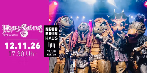 Heavysaurus - METAL-Tour 2026\/27 \/\/ Neuberinhaus
