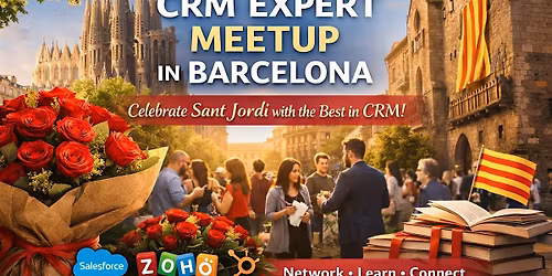CRM Experts : Pre-Sant Jordi Meetup!