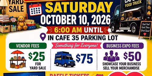 Community yard sale
