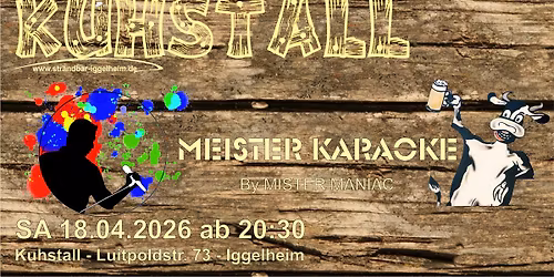Karaoke im Kuhstall