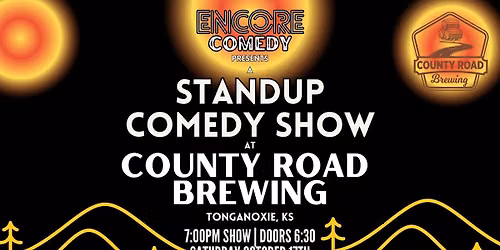 Standup Comedy at County Road Brewing! (Tonganoxie, KS)