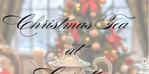 Christmas Tea at Celest\u00e9