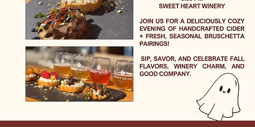 Cider & Boochetta Pairing