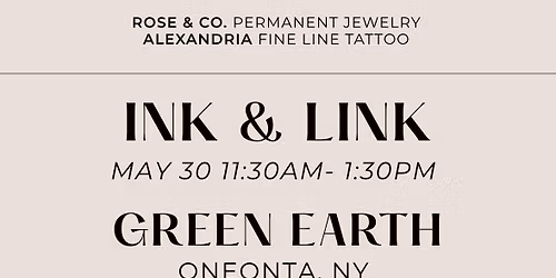 Link & Ink @ Green Earth- Oneonta