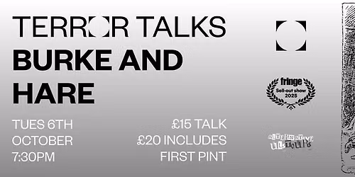 Alternative Ulstours Terror Talks - Burke and Hare