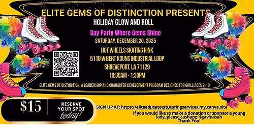 Holiday Glow and Roll - Day Party Where Gems Shine