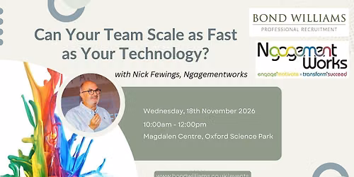 Can Your Team Scale as Fast as Your Technology?