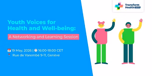 Youth Voices for Health and Well\u2011Being: A Networking and Learning Session