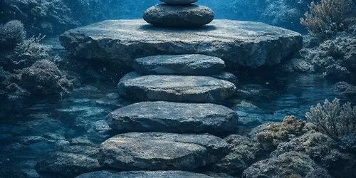 Meditate and Create....A Framed Deep Sea Scene