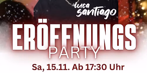 Er\u00f6ffnungsparty im Winterdorf
