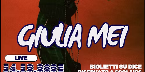 Giulia Mei live @Locomotiv Club | Bologna