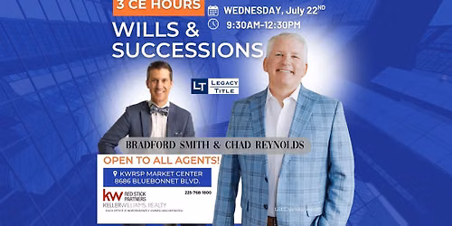 CE - Wills & Successions