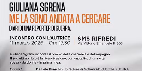 Giuliana Sgrena presenta il suo ultimo libro