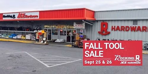Fall Tool Sale