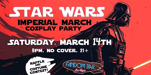STAR WARS: Imperial March Cosplay Party!