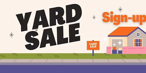 Yard Sale- Seller Registration