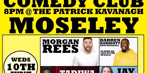 Fat Penguin Comedy Club Presents: MORGAN REES & TADIWA MAHLUNGE