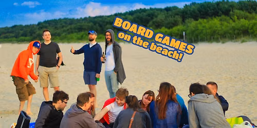 Boardgaming on the Beach!
