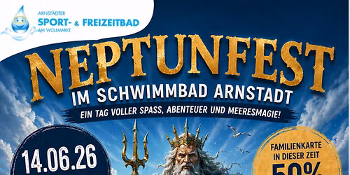 Neptunfest im Stadtbad Arnstadt